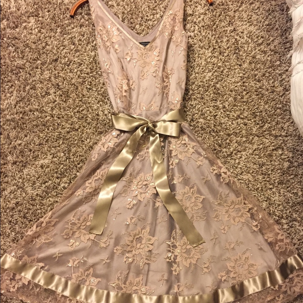 Tahari lace dress